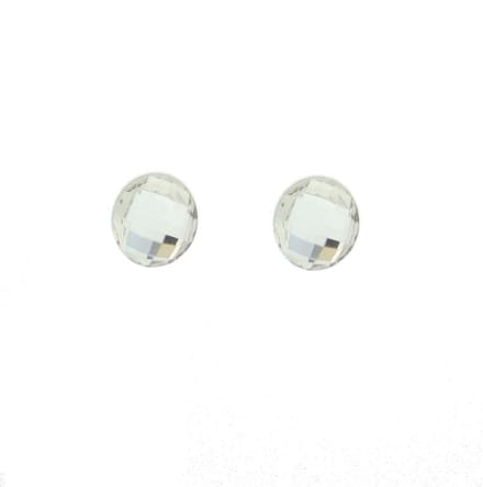 Behave - Basic ronde oorstekers - Kristal look - Tijdloos elegant