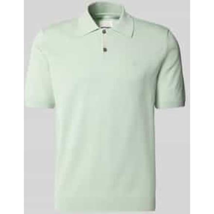 Slim fit poloshirt van puur katoen