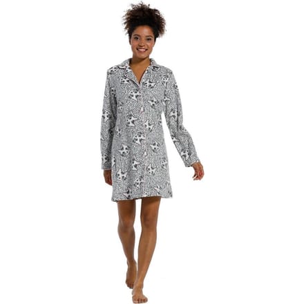 Pastunette nachthemd - 38 – Little Cats – 11202-416-6 – Grey Rose