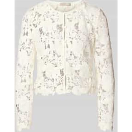 Regular fit Jack van bloemenprint kant