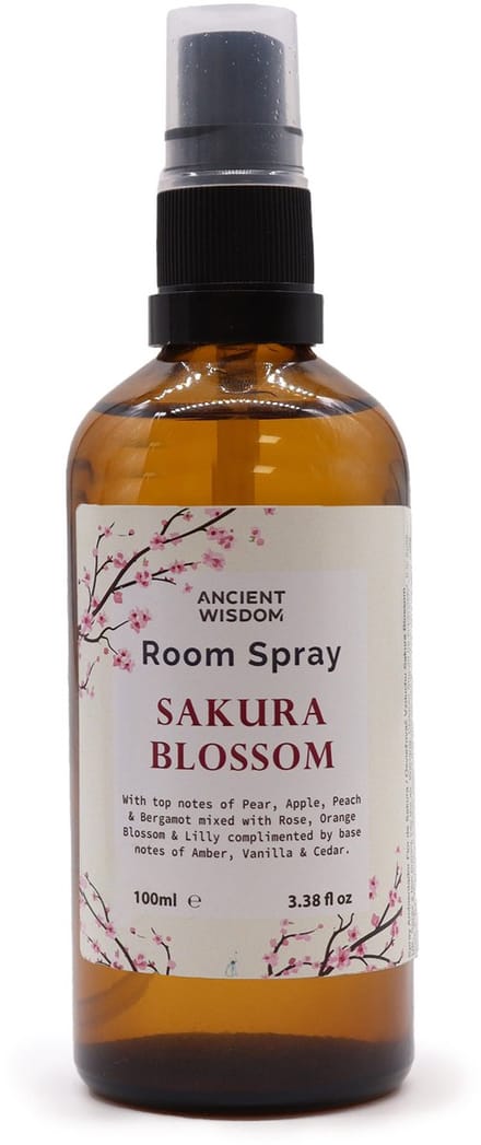 Roomspray - kamerspray - frisse kamer spray - sakura blossom - 100ml