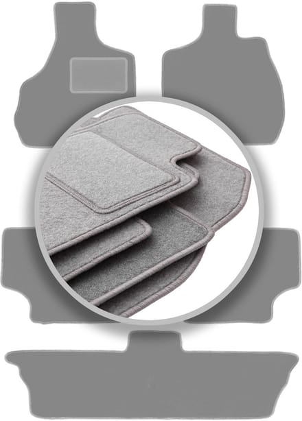 Grijze automatten voor: Chrysler Town&Country IV 7-zits (2000-2008)