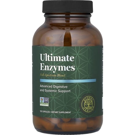 Global Healing, Ultimate Enzymes, 120 Capsules