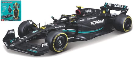 Bburago Mercedes-Benz Amg - Modelauto - Schaal 1:24 - Zwart/Turquoise