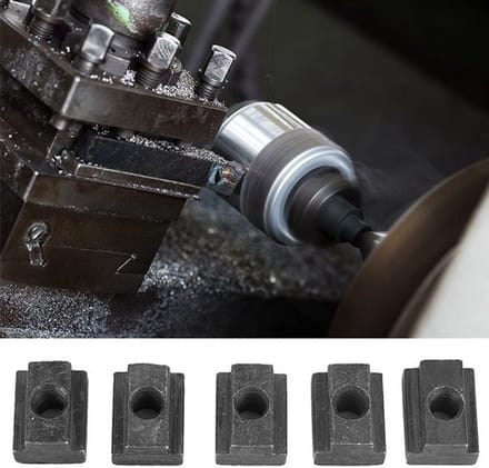 SPHProducts - T-sleufmoer M6 - Zwarte oxide - Duurzaam en