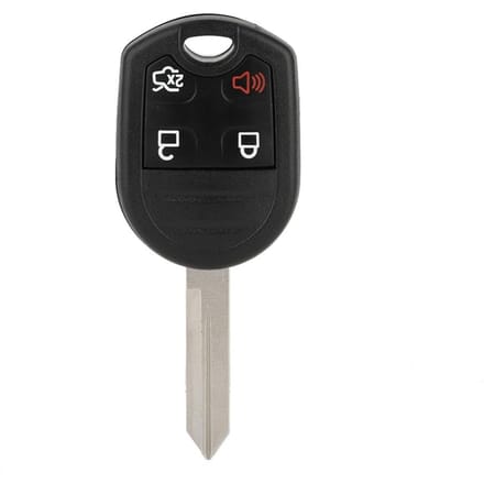 Télécommande d'entrée sans clé Porte-clés de voiture Pour Ford Mustang 2010 2014 black