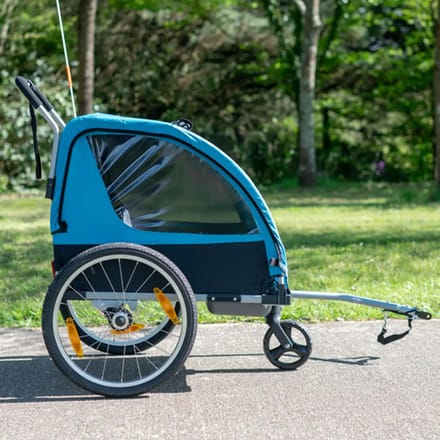 Fietsaanhanger kinderwagen 2 in 1 Optimiz