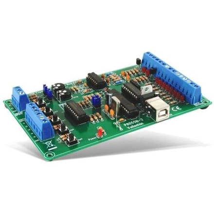 Whadda Soldeerkit, DIY, USB experimenteer interfacekaart, compatibel met Windows
