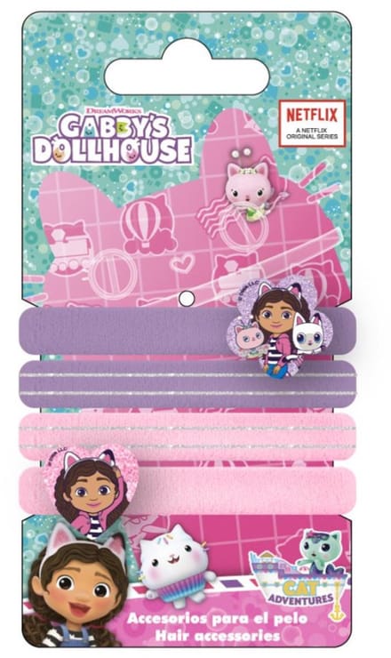 Gabby's Dollhouse Adventures haarbandset van 4