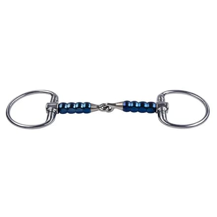 Olijfbit voor paarden Trust Sweet Iron Eggbutt Cherry Roller