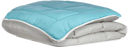 Zelesta Everyday Duo Dekbed - Lichtgrijs & Zeegroen 240x260cm