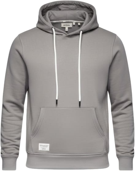 OMBRE Sweater - Regular Fit - Katoen - Lange Mouw Grijs M
