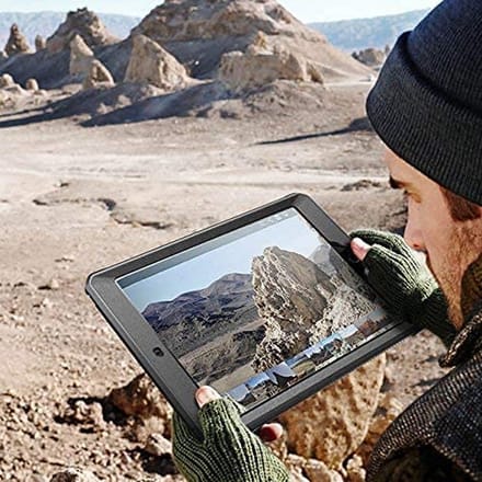 Supcase Apple iPad (2017); Apple iPad (2018) hoes Unicorn Beetle Pro zwart
