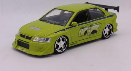 Jada Toys 1/24 Mitsubishi Lancer EVO VII uit de film 2Fast2Furious