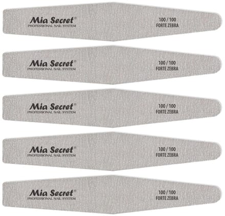 Forte Zebra Diamond Nagelvijl 100/100 Roze (5stuks)