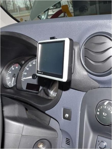 Kuda console Mercedes Benz Citan vanaf 11/2012- NAVI