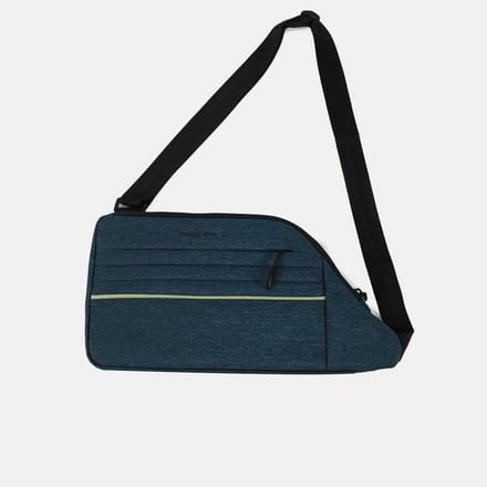 Hedgren Frame – Flat Monosling 8.3" – Waterafstotend – Licht & compact – Verstelbare riem – Met sleutelhaak – Polyester - Legion Blue