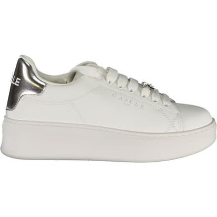Gaelle Paris Bianco Poliuretano Dames Sneaker