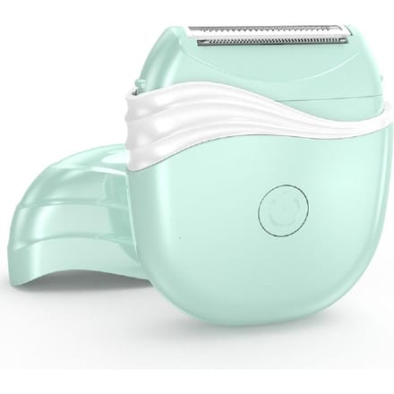 Dames Epilator Elektrisch Scheerapparaat Mini Haarverwijderingstrimmer Draagbare Lichaamshaarverwijderaar Scheermes Oksel Arm Been Haar Epilator groen