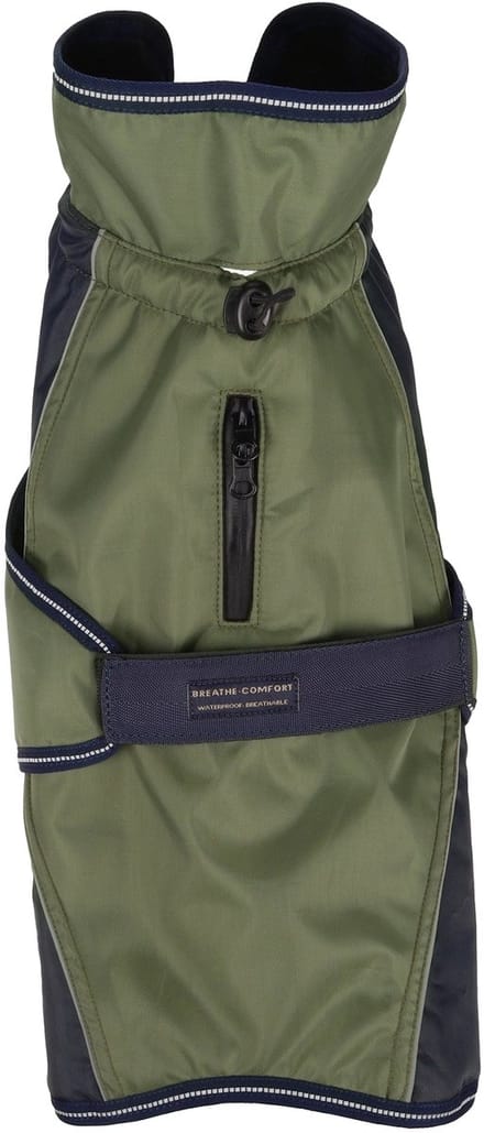 Flamingo Hondenjas Eisberg Groen/ Donkerblauw Winterjas 45cm