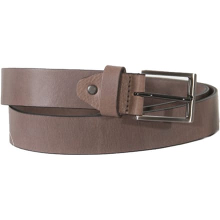 Mens Belt - Riem - Mannen - 95 - LGrijs - Leer - 1950-pant