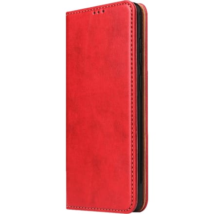 Fierre Shann  Samsung Galaxy S20 Plus Slim Wallet Hoesje Rood