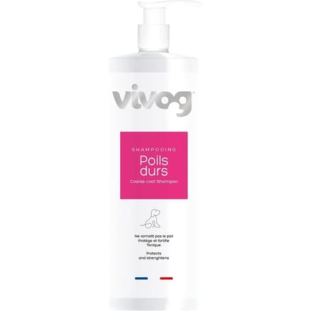 Shampoo voor honden met stug haar Vivog