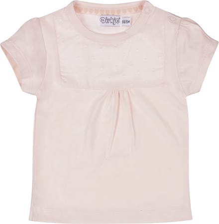 Dirkje Meisjes T-shirt - Light peach