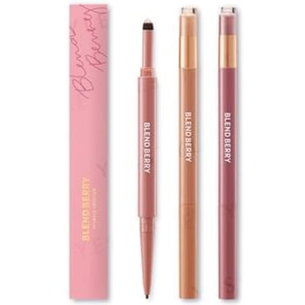 Kose - Blend Berry Sparkle Creator Eyeliner 002 Milk Tea & Orange Fizz