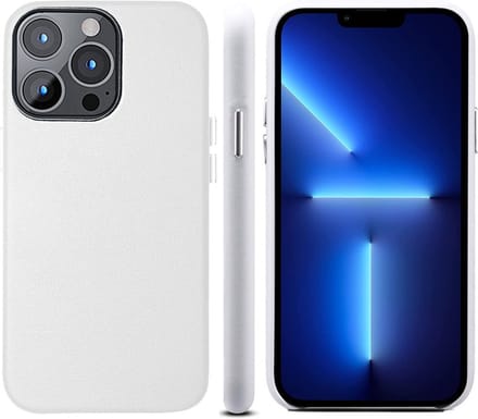 iPhone 11 PRO MAX Leren Hoesje - Luxe Back Cover Case Leer - Wit - Provium
