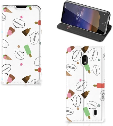 Nokia 2.2 Flip Style Cover IJsjes
