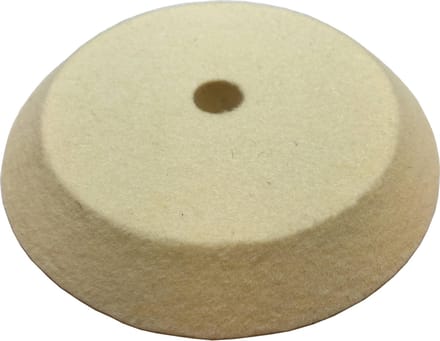 WIVAMAC Viltschijf spits 100 x 12 mm, d 12 mm