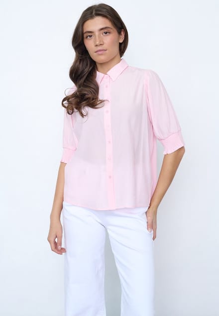 SISTERS POINT Isola-ss11 - Dames blouse - Soft Rose - Maat XS