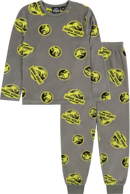 Kaki, zachte pyjama voor jongens Jurassic World / 6-7 jaar 122 cm