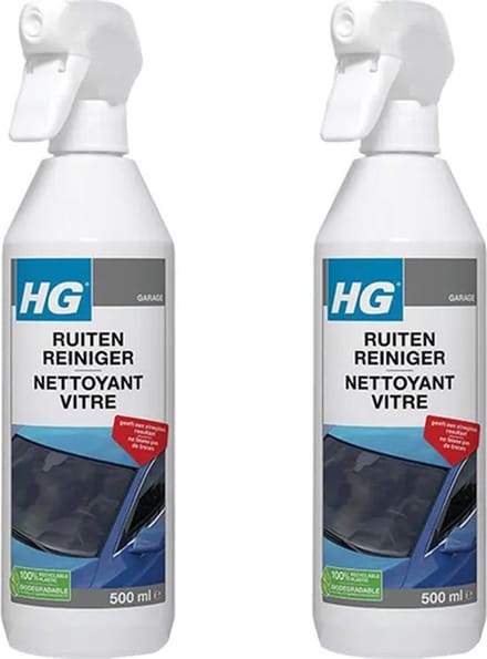 HG Ruitenreiniger 2-pack met KD spons
