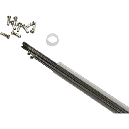 10-spaaks roestvrijstalen buis met nippel P2R 280 mm