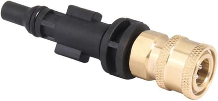 Hogedruk Adapter - Aansluitstuk Nozzle - Krachtig Schoonmaken - 3500 PSI Druk - 5 Nozzles - Grijs