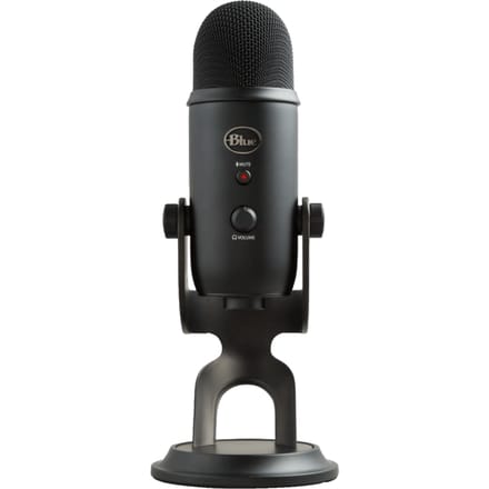 Blue Microphones Yeti - Microfoon - USB - Studiokwaliteit Streaming en Recording - Blackout