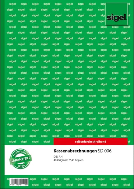 SD006 - 80 sheets - A4 - Green