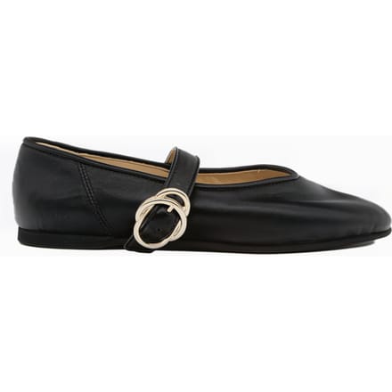 Nubikk Gisele Grace Black Leather Größe: 36 | Ballerinas Outlet | Damen | Schwarz