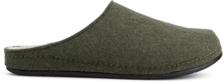 Travelin' Come Home Heren - Pantoffels - Wol - Groen