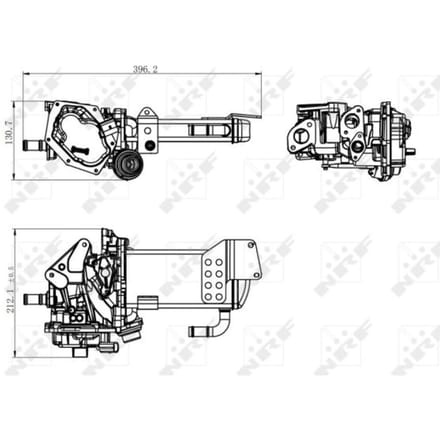 EGR module NRF 48202