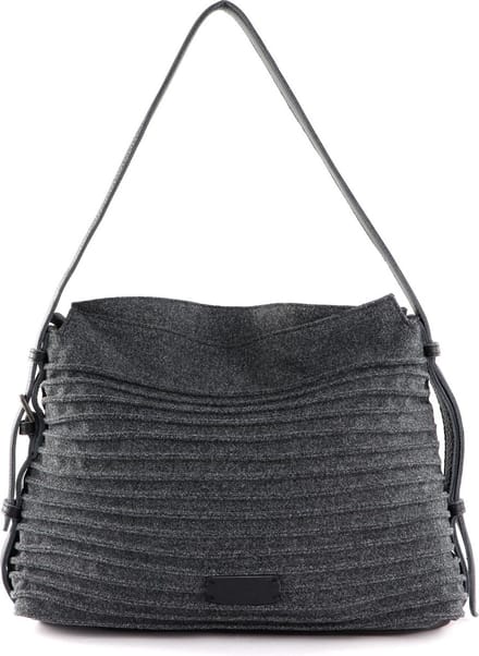 FREDsBRUDER Schoudertas FLT Riffel Skizzle Shoulderbag Dark Grey Donkergrijs