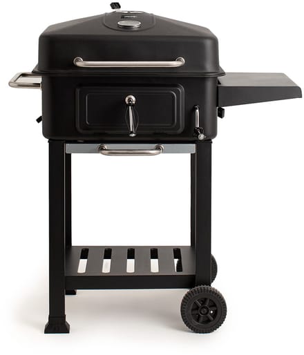 CREATE - Houtskool rookoven barbecue met embers regelaar en bijzettafel - BBQ SMOKEY PRO