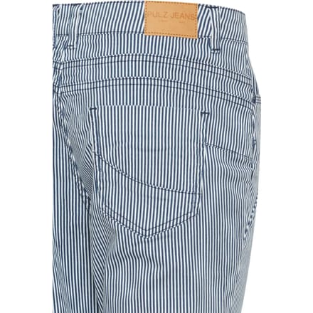 Gestreepte skinny broek voor vrouwen Pulz Jeans Nolly