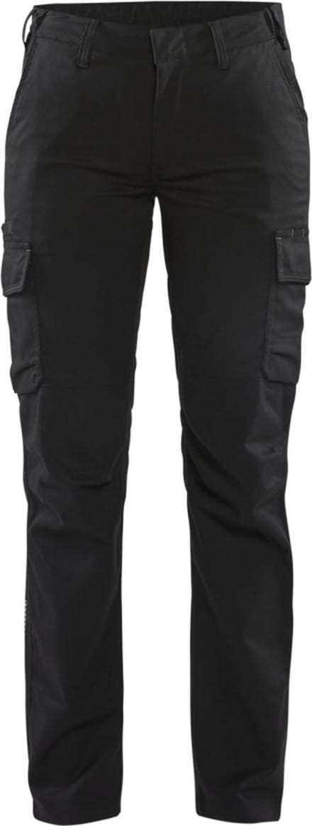 Blaklader Dames industrie werkbroek stretch 7144-1832 - Zwart - D19