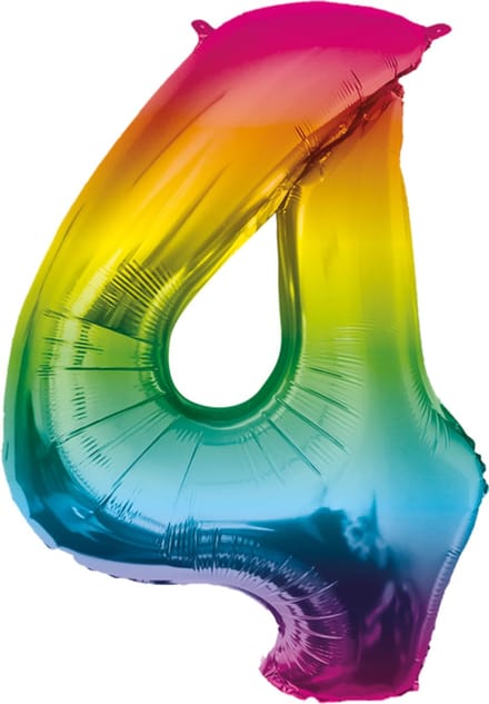Foil Balloon 86 cm- no.4 Rainbow