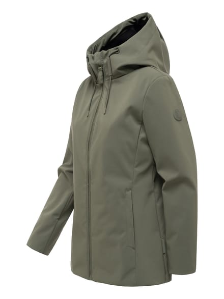 Marikoo dames softshell tussenjas Minaa met capuchon