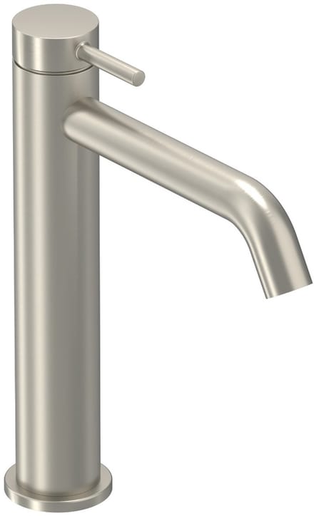 IVY Bond Eenhendel wastafelmengkraan opbouw model M, coldstart Geborsteld nickel PVD