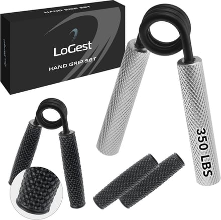 Metalen handgriptrainer 45-158 kg - Antislip gripversterker voor thuisgym